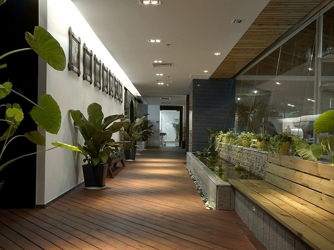 原生态办公装饰风格